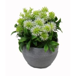 Pom Pom Flower Pot - 12 cm