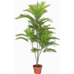 Areca palm tree with pot - 125 cm